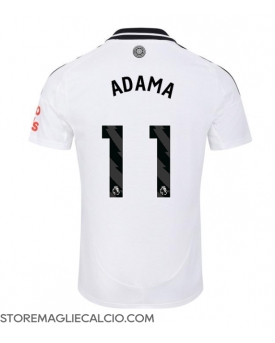 Fulham Adama Traore #11 Maglia Gara Casa Repliche 2024-25 Maniche Corte Fulham Adama Traore #11 Maglia Gara Casa Repliche 2024-25 Maniche Corte
